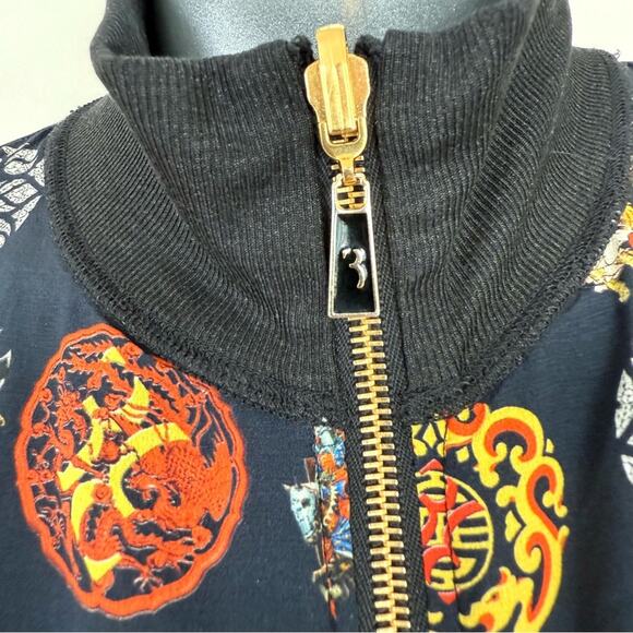 BILLIONAIRE Couture  reversible bomber unisex  size L Authentic Retail 2200$ - Picture 2 of 11